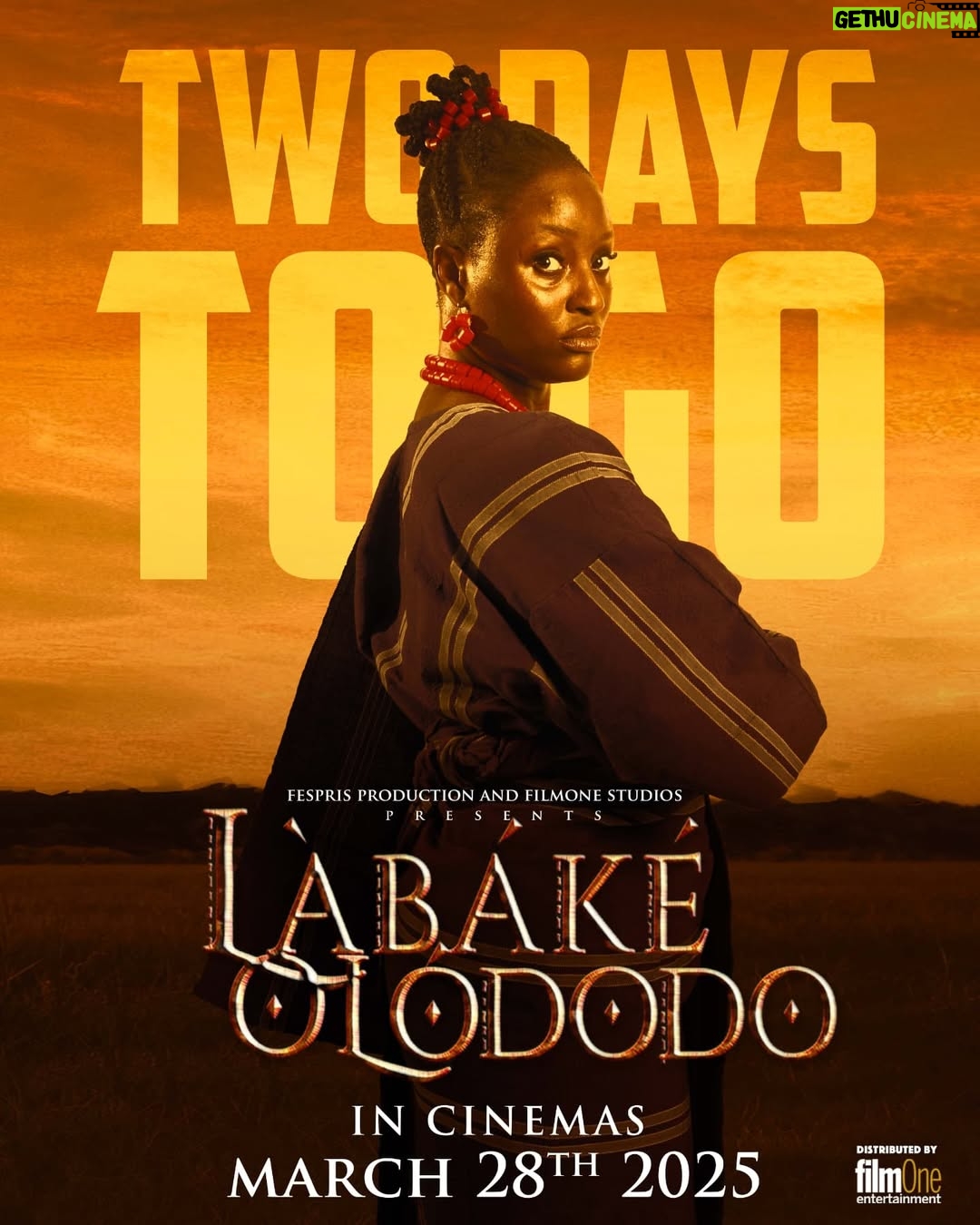 Scarlet Gomez - 20.2K Likes - In just 2 DAYS, Labake Olododo: The Warrior Lord takes over ALL CINEMAS NATIONWIDE!
Get ready for an UNFORGETTABLE EXPERIENCE! Tell a friend to tell a friend... LABAKE OLODODO IS HERE!
#LabakeOlododo #TheWarriorLord #CinemaTakeover #Nationwide #ComingSoon #MustSee"
