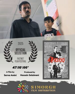 Serna Amini Instagram - .
فيلم كوتاه ‘۴۷ ساعت و ده دقيقه’ به كاركردانى سرنا امينى و تهيه کنندگی حسين سليمانى در هشتمین حضور بين المللى خود در می ٢٠٢٥ در ۱۶ امین دوره فستيوال Fastnet در کشور ایرلند به روى پرده خواهد رفت. 

این فیلم تا به امروز در فستیوال های West Chester (USA), Fisheye Film Festival (UK) ,Castielle and Bomarzo Soulplace (Italy) NewBedford(USA) و چند فستیوال دیگر انتخاب شده و ۲ جایزه بهترین کارگردانی و جایزه ویژه هیئت داوران را از جشنواره soulplace ایتالیا به دست آورده است. 

✨به امید موقیت های بیشتر این فیلم در سال جدید✨

The short film 47 Hours and 10 Minutes, directed by Serna Amini and produced by Hossein Soleimani, will have its eighth international screening at the 16th edition of the the Fastnet Film Festival in Ireland in May 2025.

So far, this film has been selected for festivals such as:
	•	West Chester (USA)
	•	Fisheye (UK)
	•	Castielle and Bomarzo Soulplace (Italy)
	•	New Bedford (USA)

and several other festivals. It has also won two awards: Best Director and the Special Jury Prize at the Soulplace Festival in Italy.

@fastnetfilmfestival 
@serna_amini 
@hosseinsoleimani 
@amin__shahrii 

Director: Serna Amini
Producer: Hossein Soleimani
Co-producer: Amin Shahri
Writer: Yazdan Kazemi
Dop: Mehdi Rezaei
Cast: Hossein Soleimani, Kiashah Tangestanipour, Pourya Beigi, Romina Nikandish, Arisa Payamshad
First Assistant Director: Marzieh Zartosht
Editor: Mahyar Behmanesh
Composer: Payam Azadi
Make-Up Artist: Elahe Asgari
Set Designer: Ahmad Lotfi
Costume Designer: Mehrasa Bolhasani
Sound Design: Ehsan Afsharian
Sound Recordist: Milad Maleki
Colorist: Mehran Doosti
Script Supervisor: Nafas Osooli
Poster Designer: Sina Afshar
 
@mehdi.rezaaee 
@amirahmad_ansari 
@hamedmukhtari
@mahyar.behmanesh 
@payam.azadiii 
@elaheh.asgarii
@miladmaleki 
@sinaafshar_ 
@ehsanafn 
@romina_nikandish
@maryammnasrollahi 
@marziezartosht 
@yazdan_kazemi
@kiaashaah 
@mahsa_zarrinjooee
@mehrasabolhasani
@sadra.khiabanian
@doostanstudio 
@nafas.osouli
.
‏‎‏#shortfilm #fastnetfilmfestival 
‏‎‏#filmfestival #bestshortfilms #distribution #فیلم_کوتاه  #کارگردانی_سینما #کارگردان #جشنواره #جشنواره_فیلم_کوتاه #جشنواره_فیلم #فیلم_کوتاه #فیلم_مستقل_کوتاه #فیلم_کوتاه_داستانی