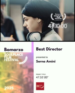 Serna Amini Instagram - جایزه بهترین کارگردانی از فستیوال ایتالیایی Bomarzo Soulplace film festival
برای سرنا امینی .

فیلم ۴۷ ساعت و ۱۰ دقیقه به کارگردانی سرنا امینی و تهیه‌کنندگی حسین سلیمانی، این‌بار موفق به کسب جایزه بهترین کارگردانی از فستیوال bomarzo Soule Place  شد این فستیوال هر ساله میزبان آثاری برجسته از سراسر جهان خواهد بود.

این فیلم پیش‌تر جایزه ویژه هیئت داوران از فستیوال Castille Soulplace دریافت کرده بود . و در چندین رویداد سینمایی بین‌المللی دیگر، از جمله West Chester Film Festival در پنسیلوانیا ، First City Film Festival در آمریکا ، zuma international film festival و Fisheye Film Festival در انگلیس حضور داشته است.

۴۷ ساعت و ۱۰ دقیقه با تهیه‌کنندگی مشترک امین شهری و نوشته یزدان کاظمی و خانه نگارش دوستان، روایتگر داستان مردی است که پس از تصادف شدید همسرش، تنها ۴۷ ساعت و ۱۰ دقیقه فرصت دارد تا هزینه خرید قلب را تأمین کند و جان او را نجات دهد.

⸻

عوامل فیلم

 مدیر فیلم‌برداری: مهدی رضایی | مشاور کارگردان: امیر احمد انصاری | تدوین: مهیار بهمنش | آهنگساز: پیام آزادی

طراح گریم: الهه عسگری | طراح صحنه: احمد لطفی | طراح لباس: مهراسا بوالحسنی | صدابردار: میلاد ملکی | طراح و ترکیب صدا: احسان افشاریان

اصلاح رنگ و نور : مهران دوستی |عکاس: مهسا زرین‌جویی | دستیار کارگردان: مرضیه زرتشت | مجری طرح: حامد مختاری | دستیار دوم کارگردان : امیر فرهادی | منشی صحنه: نفس اصولی 

گروه چهره‌پردازی: مریم نصرالهی | گروه کارگردانی : محمدرضا گشانی، مریم محمدزاده | تصویربردار و عکاس پشت‌صحنه: صدرا خیابانی | دستیار صدابردار: مسلم عبدالهی

طراح پوستر: سینا افشار

⸻

بازیگران:

حسین سلیمانی، کیا شاه تنگستانی پور، پویا بیگی، رومینا نیک‌اندیش، آریسا پیام‌شاد

📢 پخش بین‌الملل: امیرحسین حاتمی (سیمرغ)
@simorghfilmco

_______

@serna_amini 
@hosseinsoleimani
@amin__shahrii
@yazdan_kazemi 
@amirahmad_ansari 
@mehdi.rezaaee 
@doustimehran
@hamedmukhtari
@mahyar.behmanesh 
@payam.azadiii 
@elaheh.asgarii
@miladmaleki 
@sinaafshar_ 
@kiaashaah 
@ehsanafn 
@amir_frd_
@romina_nikandish
@maryammnasrollahi 
@amirhossein__hatami
@marziezartosht 
@mahsa_zarrinjooee
@mehrasabolhasani
@sadra.khiabanian
@doostanstudio 
@nafas.osouli 
@soulplacefestival