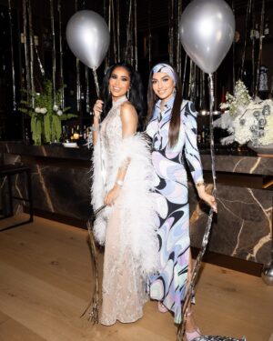 Seyedeh Tina Sadri Instagram - Happy Birthday to our beautiful @lillyghalichi. 
Lilly, you have a rare gift for making everyone around you feel seen, heard, and valued. On the day of your celebration, you went around the table and shared what you adored about each one of your guests and this is just a small example of what makes you who you are; always giving to others and making everyone else feel special 🥹 
What makes you even more special is how brilliant you are , the incredible business woman you are and how you manage all of this while being an incredible Mommy and wifee. You put your family above all and I absolutely adore that about you. We love you so much Lils , never change and always shine bright🫶🏼 

#pucci #puccidisco #birthdaylove #birthday