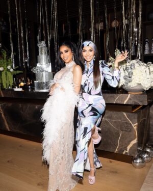 Seyedeh Tina Sadri Instagram - Happy Birthday to our beautiful @lillyghalichi. 
Lilly, you have a rare gift for making everyone around you feel seen, heard, and valued. On the day of your celebration, you went around the table and shared what you adored about each one of your guests and this is just a small example of what makes you who you are; always giving to others and making everyone else feel special 🥹 
What makes you even more special is how brilliant you are , the incredible business woman you are and how you manage all of this while being an incredible Mommy and wifee. You put your family above all and I absolutely adore that about you. We love you so much Lils , never change and always shine bright🫶🏼 

#pucci #puccidisco #birthdaylove #birthday