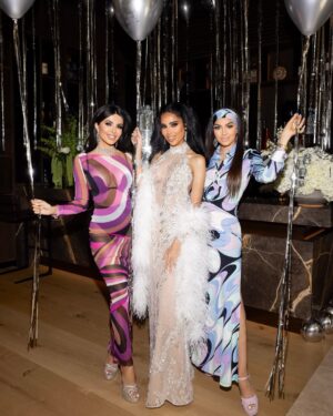 Seyedeh Tina Sadri Instagram - Happy Birthday to our beautiful @lillyghalichi. 
Lilly, you have a rare gift for making everyone around you feel seen, heard, and valued. On the day of your celebration, you went around the table and shared what you adored about each one of your guests and this is just a small example of what makes you who you are; always giving to others and making everyone else feel special 🥹 
What makes you even more special is how brilliant you are , the incredible business woman you are and how you manage all of this while being an incredible Mommy and wifee. You put your family above all and I absolutely adore that about you. We love you so much Lils , never change and always shine bright🫶🏼 

#pucci #puccidisco #birthdaylove #birthday