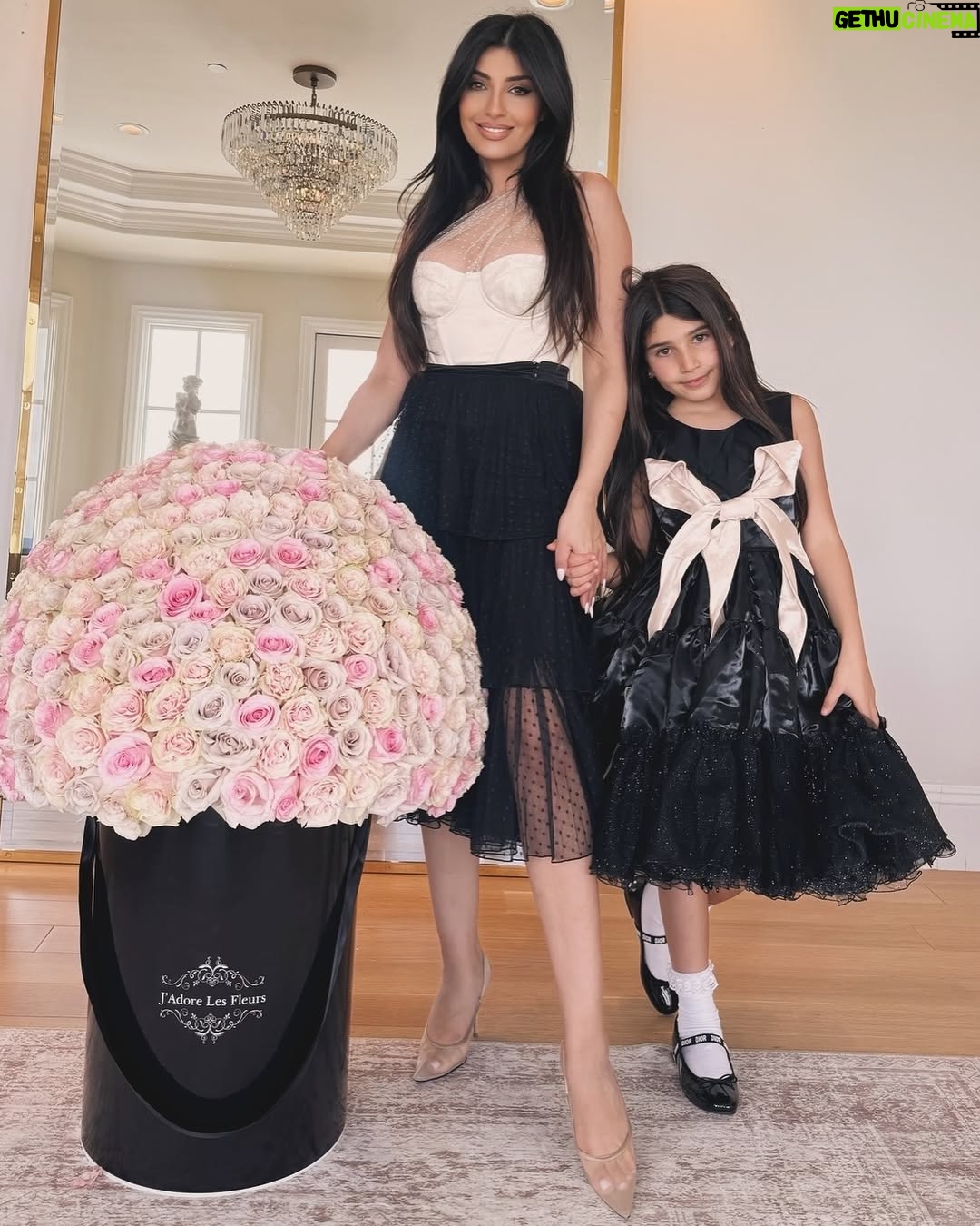 Seyedeh Tina Sadri - 22.2K Likes - Perfect Mother’s Day gift via @jadorelesfleurs 💓
This ginormous, gorgeous, spring-perfect arrangement left my whole family stunned 🫠 #mothersday #mothersdaygiftidea
One of the reasons I refer to Jadore as one of my favorite florists is because besides being the most aesthetically pleasing, their arrangements last so long and continue to look fresh! Swipe to see how perfect they are after almost a week in the last slide/video 😍
Siena’s gorgeous dress is by @tulleenofficial