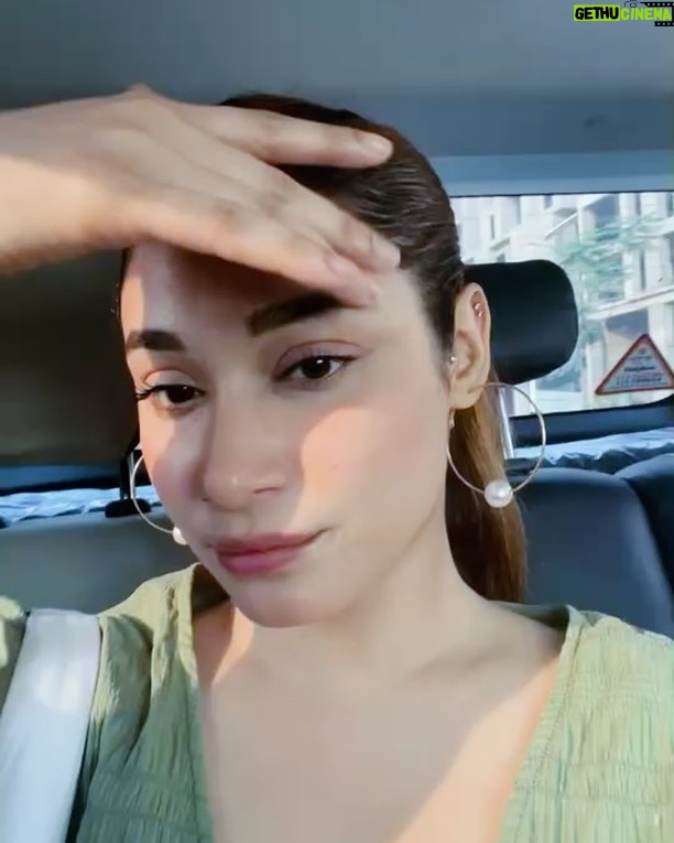 Shameen Khan - 2.7K Likes - Tying up my hair, shades on, and I’m about to turn this summer struggle into my glow up season. I’ll try to survive the heat like a boss. Summer’s upcoming, and I’m ready for it… sort of.” 🙃☀️🧊