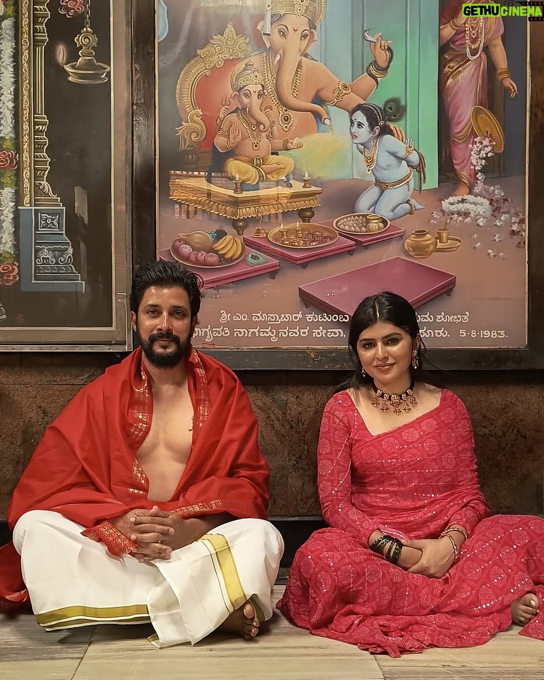 Sharanya - 116.4K Likes - Took blessings from Udupi Shri Krishna Mata along with my movie team..
@premnenapirali 🤍🤍
#nenapiraliprem #sharanyashetty #untitiledproject #manglore #udupi #shrikrishnamathaudupi #krishna #krishnatemple #shrikrishna #udupimata #movie #actress #sandalwoood #cinema #prem #temples #karnatakatemples #udupitemples #costal