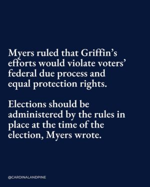 Sharon Lawrence Instagram - 🤛👊🥊 Repost from @cardinalandpine
•
US District Judge Richard Myers, a Trump appointee, rejected Griffin’s bid to overturn his election loss in often cutting language. Over his 68-page ruling, Myers tears the heart out of Griffin’s legal case, and eats it a piece at a time. To read the full story, click on the link in our bio.