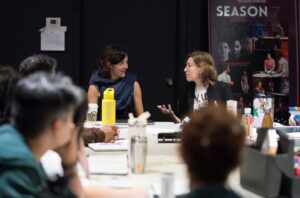 Sharon Lawrence Instagram - 🪆😎 Rehearsals are underway for TRAUMA PLAY! Don’t miss this hilarious and raw workshop production written by Abigail Miller and directed by Diana Wyenn. 

NINE Performances Only! Get 🎟️ @ #LinkInBio