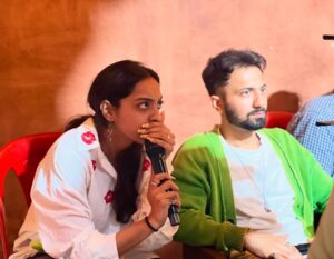 Shazia Samji Instagram - Happiest Workinn!!!!!😎
🌴🏝️🥥☀️❤️‍🔥
Thanks for the love you guys barsaoing on our song #besos 

#piyushshazia #jacqulinefernandez #shikhardhavan #shootlife