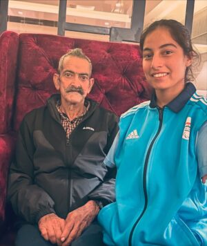 Sheetal Devi Instagram - Dadu, my constant source of support and love 💕 🧿♥️