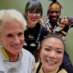 Shirley Chung Instagram - The final 4 for House of Knives finale tomorrow on @foodnetwork at 9PM! 🔥🔪Don’t miss the epic battles for the first ever Crown 👑! Who are you betting on to be the true ruler of this #houseofknives ?! @discoveryplus @streamonmax #chefshirleychung #dumplingmafiaqueen #foodnetwork