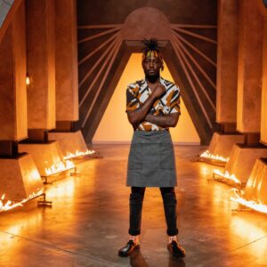 Shirley Chung Instagram - The final 4 for House of Knives finale tomorrow on @foodnetwork at 9PM! 🔥🔪Don’t miss the epic battles for the first ever Crown 👑! Who are you betting on to be the true ruler of this #houseofknives ?! @discoveryplus @streamonmax #chefshirleychung #dumplingmafiaqueen #foodnetwork
