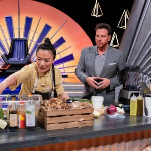 Shirley Chung Instagram - Did you watch the last episode of House of Knives? 🔥👑🔪Like my strategy play?  I was the first winning contender that took on the sitting ruler, battled against @chefanneburrell and….. I won😆✌️ This week we have a new chef coming into the house and I have to defend my throne 💪 Don’t miss new episode this Tuesday 9pm on @foodnetwork !! #houseofknives #chefshirleychung #dumplingmafiaqueen #newrulerofthehouse @streamonmax @discoveryplus