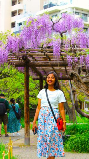 Shwetha Aradhya Instagram - Mukojima Hyakkaen Garden in Tokyo