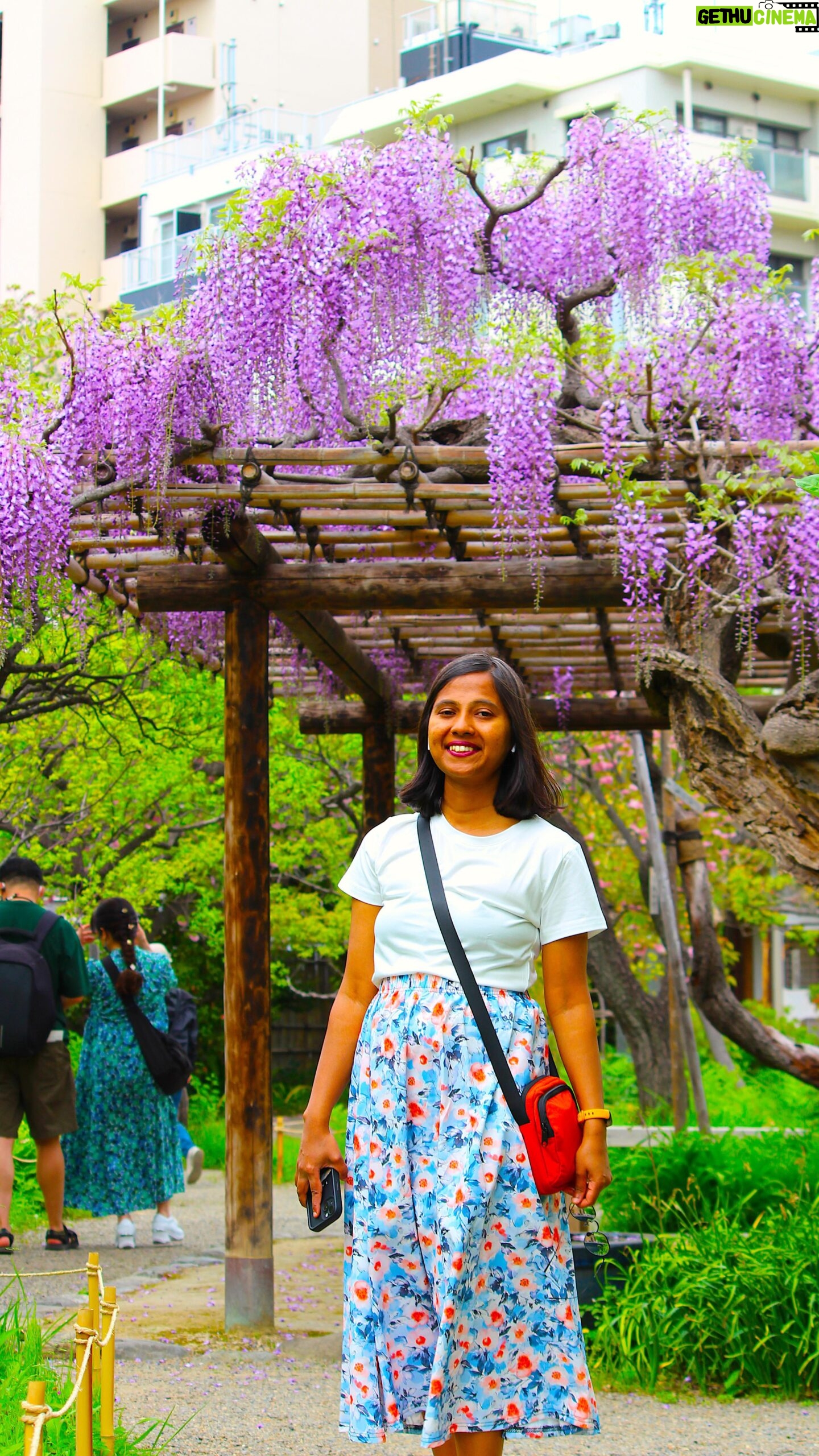Shwetha Aradhya - 9.5K Likes - Mukojima Hyakkaen Garden in Tokyo