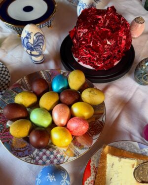 Sofya Ernst Instagram - Самый долгожданный! Пасхальный завтрак 🥚Христос Воскресе! ❤️