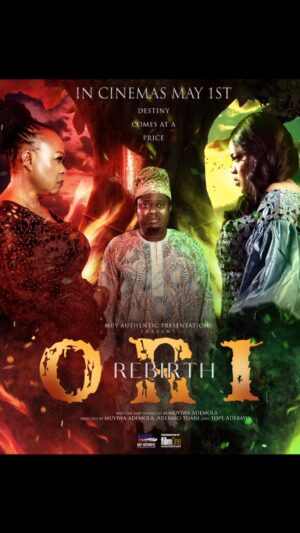Sola Sobowale Instagram - THE BATTLE LINE HAS BEEN DRAWN ⚔️ It is BLOOD for BLOOD! 🩸 SOUL for SOUL 🩸 

ORIrebirth hits the cinemas on May 1st.

A Muyiwa Ademola Presentation

Executive producer : @authenticmuy 
Distributed by @filmoneng .

 
@rexposters 
Please, repost 🙏🏽❤️.
🥰
#orirebirth #muyiwaademolamovie
#may1st

@authenticmuy
@solasobowale
@toyin_abraham
@femiadebayosalami
@odunomoadekola
@ibrahimchatta_lordthespis
@adedimejilateef 
@omowunmi_dada
@oluwaseyi_shodunke 
@deleodule_
@aziomaku_royal
@officialyomifashlanso1_works
@arabaosogbo1
@realyemisolade
@kamo_state 
@thepastorpikin 
@iamjokemuyiwa
@yinkasalau_
@alapinniosatv
@akinboss12
@yinkaayefele
@wumiolabimtan
@akinolaakano1
@princessomolocal_1
@seiilat
@italo
@odogborobose_iyaoyo
@oloyo_authentic
@uthmanabdulkareem_

The GREATEST CREW

CREW: 
Producer - @authenticmuy
Executive Producer- @authenticmuy
Director - @authenticmuy @adebayotijani @topeadebayosalami

DOP - @mister_views
Camera Operator - @otemoludavid
Editor : @sanjoadegoke 
Production managers - @sodiqadebayo @eniolaafeez
1st A.D -  @azeezonagbola
2nd A.D - @thespian_belinda
Line Producer 1 @otemoludavid 
Asst line producer @oluwaseyi_shodunke 
Sound Recordist - @piusfatoke 
Script Supervisor - @tash_kolawole
Dialogue Coach - @oloyo_authentic
Wardrobe manager - @iamtemilolaawe01
Wardrobe Asst - @why_clef002
Art director - @wasiuadedeji1
Property Manager - @demola_set

Bts Videographer - @bvi_production
Bts Asst - @kennycamcreations
Bts editor- @pappi.da.actor 
Key Grip - itsoluwole
Editor - @sanjoadegoke
Asst Editor - @iammiracle_Olatunji
Prod Assistant - @uthmanabdulkareem_ @tioluwanimi_ademola

SFX - @hakeemeffects

H.O.D. Makeup and Hair- @glitterstouch_makeovers

Gaffer @djzholar_films 
Welfare -
Sola SOBOWALE’s wardrobe @zanzeespabeautynstyle 
Muyiwa ADEMOLA’s wardrobe @mrjaycouture