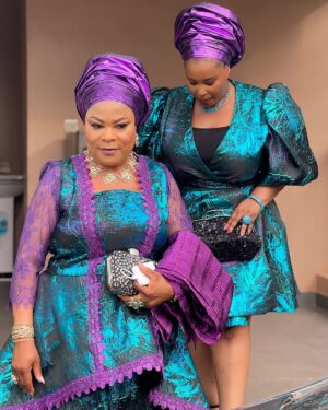 Sola Sobowale Instagram - Celebration of Chief Adeaga’s 70th, daddy @kie_kie__ with Taiye lolu mi…

👗 @yinkabells_fashionhub
Jewellery @oniyeti_jewelrystore