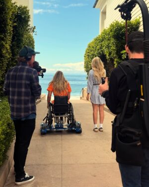Sophie Morgan Instagram - This is FREEDOM! 

This week, as part of a film I hosted for @visitcalifornia, I was introduced to this extraordinary invention: FreedomTrax (@freedomtrax)

Please have a scroll through these images and videos. 

The FreedomTrax is a manual wheelchair accessory designed to enhance outdoor access accessibility. It’s a battery operated device controlled by a joystick, enabling manual wheelchairs to navigate sand, hiking trails… And even snow!

Thanks to everyone involved in making this happen. This was my FIRST EVER time on a California beach. It was incredibly emotional. 

In Nature Track’s words “we are in the business of making people happy”. Honestly, I can attest, they REALLY are. 

If you want to know more about them please contact Sue (last slide) at @naturetrack_ (if you are in the USA) .They are based in Santa Barbara (but @freedomtrax have a global presence) and best of @naturetrack_ loan them to users ….for FREE. 

Sue@naturetrack.org
Abby@naturetrack.org 

If you want to buy one they cost $6.5k but you can RENT them from @naturetrack_ for nothing. It is available to anyone who uses a wheelchair or requires assistance accessing outdoor spaces. If you don’t have a manual wheelchair NatureTrack can lend you one (I assume, USA only - please contact them to find out). 

#NatureTracks #FreedomTracks #Wheelchair #Beach #Wheelchair #AdaptiveEquipment #BeachLife #California #AdaptiveFreedom 

THIS IS NOT AN AD. I AM NOT PAID FOR THIS POST. I AM NOT AFFILIATED TO THIS PRODUCT OR COMPANY.