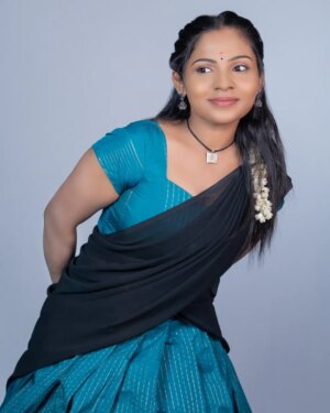 Sowmya Vivek Instagram - ❤️

Outfit:- @naachi_designs
Mua :- @makeoverbyramya_shetty
🎥 :- @in__photofactory