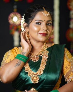 Sowmya Vivek Instagram - Bridal makeup artists ✨ Book ur big day with us 💕✨
