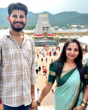 Sowmya Vivek Instagram - 🙏🙏 #tirupati