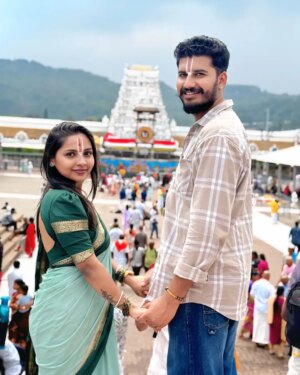 Sowmya Vivek Instagram - ತಿರುಮಲ ವೆಂಕಟರಮಣ🙏🙏 #tirupati