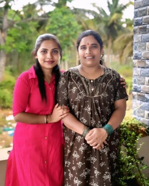 Sowmya Vivek Instagram - My Mom is the first and forever Best friend🌎❤️

(All time my favourite song)