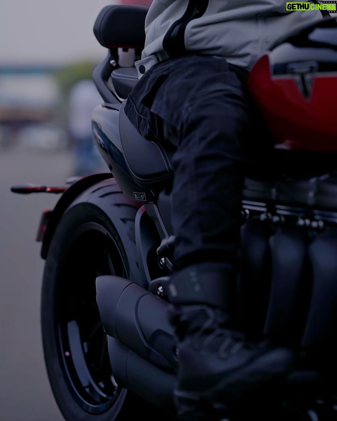 Suhana Basheer - 34K Likes - A dream on two wheels just rolled into my life. Welcome home, Triumph Rocket 3 Storm GT 🥳🔥❤️🔥
#TriumphRocket3 #StormGT #BikeDeliveryDay #BeastMode #RocketLife #TwoWheelsOneLove #triumph #basheerbashi
