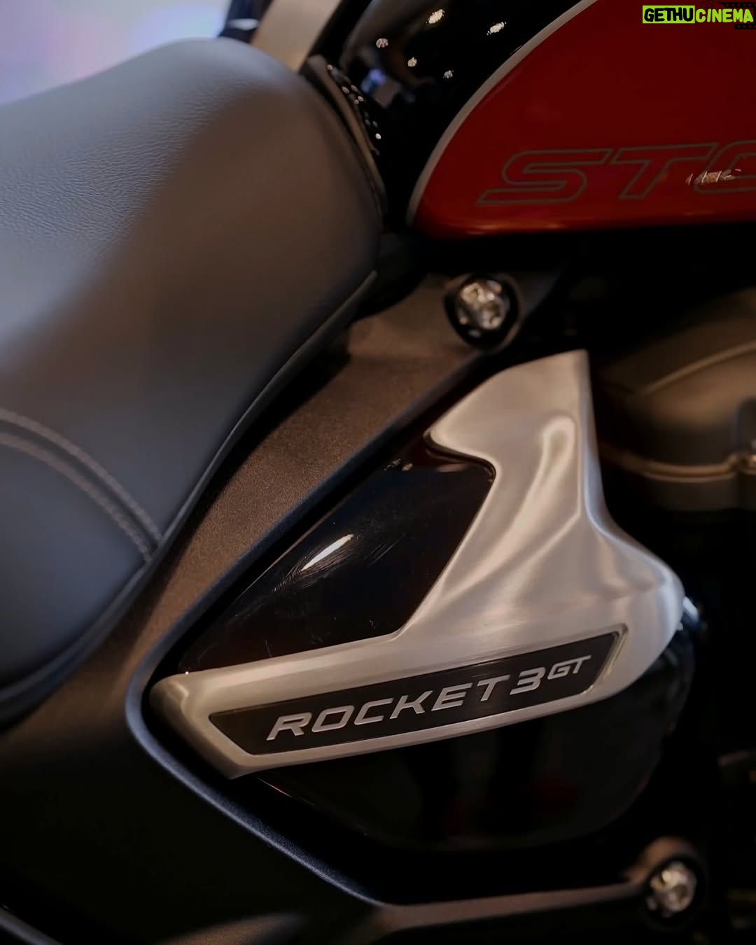 Suhana Basheer - 34K Likes - A dream on two wheels just rolled into my life. Welcome home, Triumph Rocket 3 Storm GT 🥳🔥❤️🔥
#TriumphRocket3 #StormGT #BikeDeliveryDay #BeastMode #RocketLife #TwoWheelsOneLove #triumph #basheerbashi