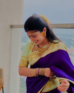 Sushmitha Ashwin Instagram - 💜💚