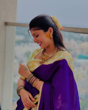 Sushmitha Ashwin Instagram - 💜💚