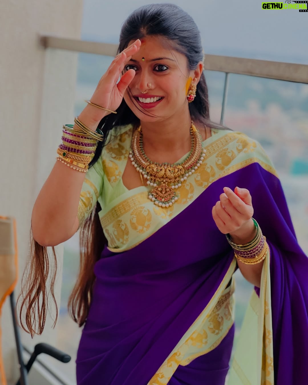 Sushmitha Ashwin - 28K Likes - 💜💚