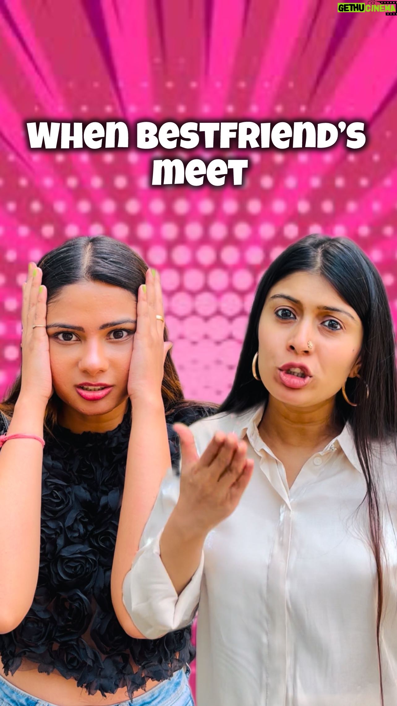 Sushmitha Ashwin - 13.4K Likes - Meeting Bestfriend = Therapy 😂♥️
.
.
.
#deeshaumesh #kannada #relatable #bff