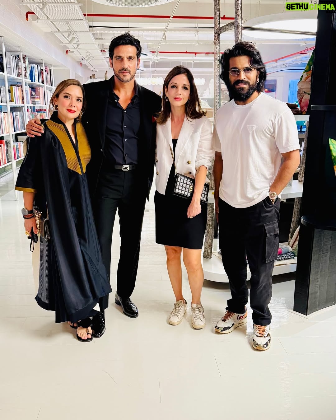 Sussanne Khan - 14.3K Likes - Completely overwhelmed, grateful and filled with the blessings of the most wonderful Super Humans who visited us at our gallery this weekend @thecharcoalproject Hyderabad. Thank you to my darling brother @itszayedkhan @malzkhan for the best core protection team that you surround me with 💛💛💛💛🙌🏻🙌🏻🙌🏻Thank you to our real life SUPERSTAR and legend 🙌🏻🙌🏻🙌🏻🙌🏻@alwaysramcharan and dear Upasna for giving us the most incredible grace and warmth…making us feel very special and empowered…. 🙏🏼🙏🏼🙏🏼And So grateful to our dear Design community Mughals to visit us and fill us with your support… we all at @thecharcoalproject are thoroughly grateful.. Thank you Universe 🤍🤍🤍💛💛💛💛🥹🙌🏻🙌🏻🙌🏻🦋🦋