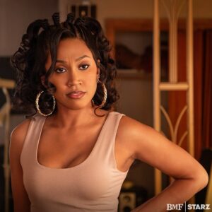 Sydney Mitchell Instagram - Lawanda (and her hair) are back June 6th! This season is 🔥🔥🔥. Check us out @bmfstarz