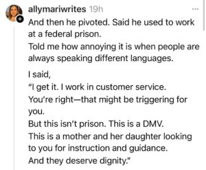 Tamlyn Tomita Instagram - Thank you @allymariwrites for your insightful and thoughtful post. 🙏🏼🙏🏼🙏🏼
We keep learning how to be and do better.