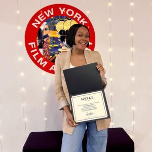 Tana Adelana Instagram - DIPLOMA IN FILMMAKING in the bag!
(Through sweat, stress, sleepless nights, time, energy! 😩)

Made a 5 year plan 2 years ago, God is making it happen, removing obstacles and clearing the path. 🙏🏾 

#Wemove #Achalugo #1 #doublechief