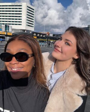 Tana Adelana Instagram - Enroute Toronto! 

First stop, Amsterdam! To have breakfast with my darling @ni.n.a__ who I missed so much❤️ 

Life is short! Live, Love, Laugh. 

#travelfiles #slide6 #fav