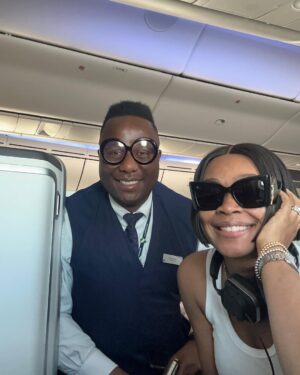 Tana Adelana Instagram - Travel selfies 😉

Back in time for my girl @ewemzy ! This weekend, we party!!!!!!!!

Slide 6: Head Boy and Head Girl, Class of 2001 Saint Francis Catholic Secondary School Idimu❤️ @sfcssidimu