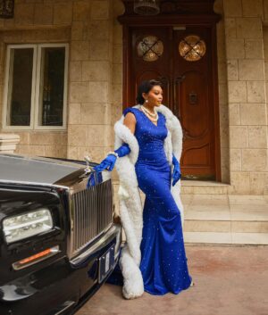 Tana Adelana Instagram - A NOMINEE 💙💙💙

#AMVCA2024 #AMVCA10 #AMVCA 

Stylist: @medlinboss
Outfit: @glamgirl_bysefiya
Makeup: @bibyonce
Hairstylist: @bernardsmiless
Wig: @tk_hairess_gallery 
Photography: @felixcrown
Videography: @_avidstudio