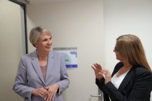Tanya Plibersek Instagram - Right across Australia, people are doing important, complex and courageous work to help people in need. Today, I saw three services in action - @womens.girls.emergency.centre helping women and children escape violence and get the care they need, @bankstownwomenshealthcentre helping women and their families go from strength to strength and @vinniesaus who provide wrap-around services and help people move from crisis to stability.