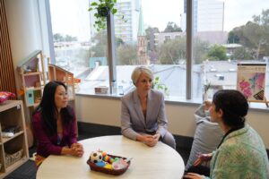 Tanya Plibersek Instagram - Right across Australia, people are doing important, complex and courageous work to help people in need. Today, I saw three services in action - @womens.girls.emergency.centre helping women and children escape violence and get the care they need, @bankstownwomenshealthcentre helping women and their families go from strength to strength and @vinniesaus who provide wrap-around services and help people move from crisis to stability.