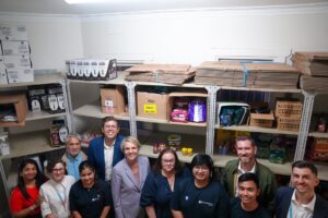 Tanya Plibersek Instagram - Right across Australia, people are doing important, complex and courageous work to help people in need. Today, I saw three services in action - @womens.girls.emergency.centre helping women and children escape violence and get the care they need, @bankstownwomenshealthcentre helping women and their families go from strength to strength and @vinniesaus who provide wrap-around services and help people move from crisis to stability.