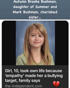 Teri Polo Instagram - Autumn Brooke Bushman…Beautiful daughter, sister, friend…baby girl. 
Devastating, heartbreaking. Incomprehensible. 

Save your children, save your friends, save your sisters and brothers. 

This. Has. To. Stop. 

What is happening with our children? How? Why? There must be accountability. There must be change. 
Let’s reach the kids who can still learn and make a choice for kindness and empathy; make a choice to save lives. 
Call, email, meet with your school and ask, demand, to know bullying policies and for action. You have the right. 
Inaction and complacency causes devastation and heartbreak. 

Autumn’s parents are 
Summer and Mark Bushman
She was a baby sister…
She was just a baby. 
Be moved, be affected, be devastated, be motivated…

Please please please help stop this disease. That’s what it is. 

https://sprc.org/

http://actagainstviolence.apa.org/

https://www.childrenssafetynetwork.org/sites/default/files/Bullying Resource Guide May 2020.pdf

http://www.aacap.org/aacap/Families_and_Youth/Resource_Centers/Bullying_Resource_Center/Home.aspx

http://www.edutopia.org/blog/bullying-prevention-tips-teachers-parents-anne-obrien

#autumnbrookebushman #children #bully #parents #schools #action #savelives #demand #accountability #heartbreak #nomorebullying  #savethem
