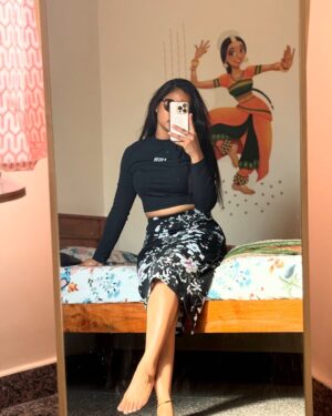 Thanviya Naik Instagram - You.. you are my high🌸

#thanvibalraj 
#style 
#fashion 
#trending 
#instamood 
#instagram 
#women 
#confident 
#independent 
#feminist 
#bosslady