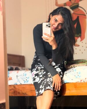 Thanviya Naik Instagram - You.. you are my high🌸

#thanvibalraj 
#style 
#fashion 
#trending 
#instamood 
#instagram 
#women 
#confident 
#independent 
#feminist 
#bosslady