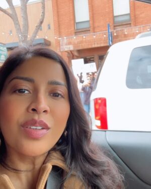 Tiya Sircar Instagram - Feeling so energized, inspired, and patriotic right now. 🇺🇸❤️🤍💙✌🏽

I just happen to be in “small town America” today, on this national day of protest around the country. And I was absolutely floored seeing the massive turn-out of peaceful protestors of all ages, backgrounds, and walks of life come together, as Americans, to stand for what we believe is right. And to stand in solidarity against this administration’s actions against women, veterans, the LGBTQ  community, government employees, documented and undocumented immigrants, asylum seekers, etc etc.

The message all over the country is clear: #HANDSOFF

We demand: 

— an end to the billionaire takeover and rampant corruption of the Trump administration

— an end to slashing federal funds for Medicaid, Social Security, and other programs working people rely on

— an end to the attacks on immigrants, trans people, and other marginalized communities

#HandsOff #protests #PowerToThePeople #AmericaTheBeautiful