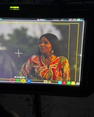 Toke Makinwa Instagram - Life lately…📸🎬🎥….

My first lead role….. so thankful for Grace and for immense growth. Nothing was handed to me, I’ve literally worked my way up as I’ve done in other aspects of my brand, from small roles to appearances, I’ve taken every opportunity with grace and gotten better on the craft. 

Nothing happens overnight, you gotta wake up each day not looking at how far you’ve got left to go but living in each moment, celebrating your strides and forging forward without taking your eyes off the vision. 

See a man diligent in his work - Proverbs 22:29. it’s happening ya”ll.
God is truly up to something, I’m just following as he leads.

Super excited I get to lean on some of these legendary actors as I meet some incredible ones too and they all welcomed me with grace. My first lead and I play a King. Say hello to Oba Adebukola…..💃

Shadow of Greed 🎞️ 
This project is directed by @akay_mason 
Cinematography by @barnyee 
Produced by - @kingsmen_ng 

Coming 🔜 

#Shadowofgreedthemovie #SOG