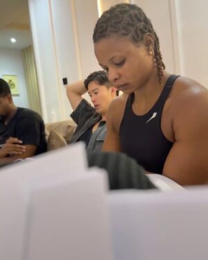 Toke Makinwa Instagram - Life lately…📸🎬🎥….

My first lead role….. so thankful for Grace and for immense growth. Nothing was handed to me, I’ve literally worked my way up as I’ve done in other aspects of my brand, from small roles to appearances, I’ve taken every opportunity with grace and gotten better on the craft. 

Nothing happens overnight, you gotta wake up each day not looking at how far you’ve got left to go but living in each moment, celebrating your strides and forging forward without taking your eyes off the vision. 

See a man diligent in his work - Proverbs 22:29. it’s happening ya”ll.
God is truly up to something, I’m just following as he leads.

Super excited I get to lean on some of these legendary actors as I meet some incredible ones too and they all welcomed me with grace. My first lead and I play a King. Say hello to Oba Adebukola…..💃

Shadow of Greed 🎞️ 
This project is directed by @akay_mason 
Cinematography by @barnyee 
Produced by - @kingsmen_ng 

Coming 🔜 

#Shadowofgreedthemovie #SOG