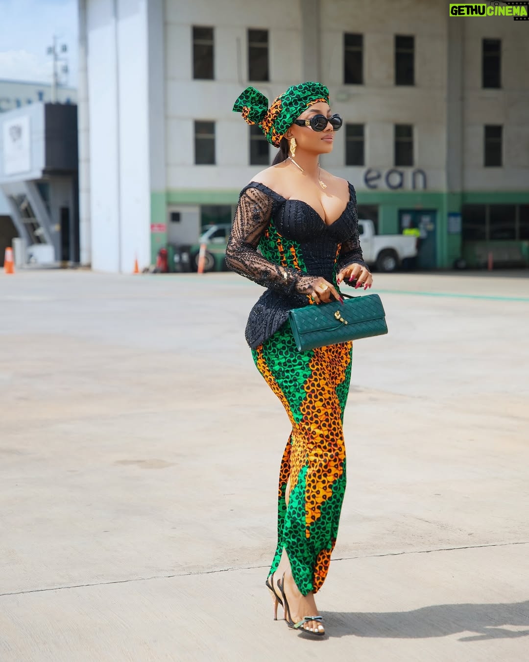 Toke Makinwa - 123.4K Likes - Back in Lagos and a quick dip into Uyo to support @iniedo
